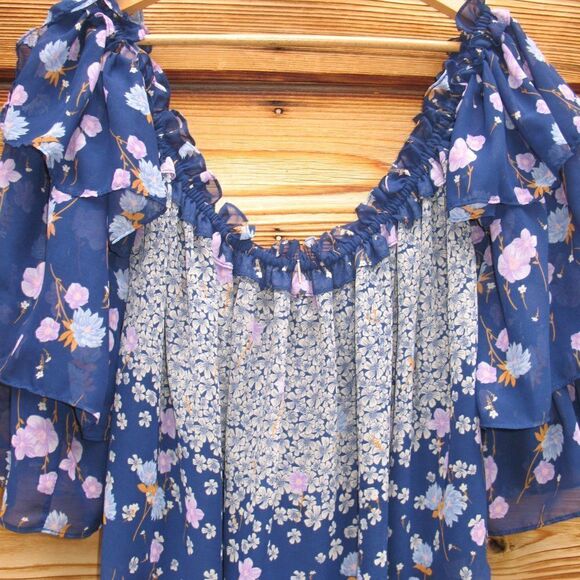 Misa Los Angeles Penille Floral Halter Top - Picture 7 of 10